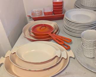 Vintage Red Cookware
