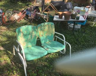 Vintage yard furniture