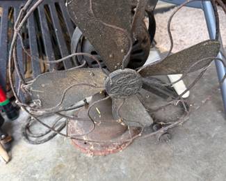 HEAVY old fan