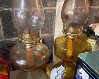 oil lamps