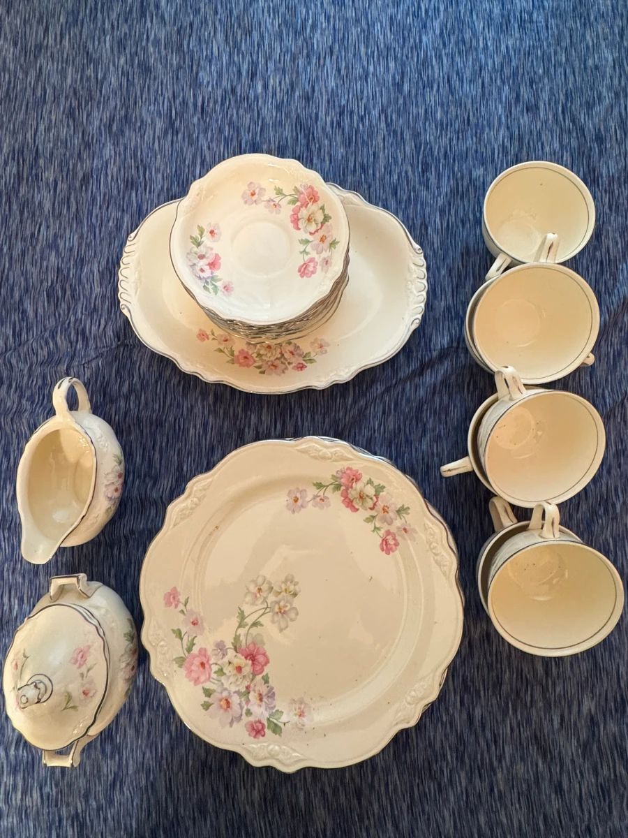 Homer Laughlin Virginia Rose set