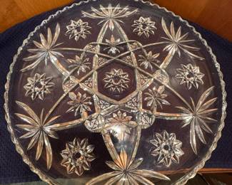 Glass platter
