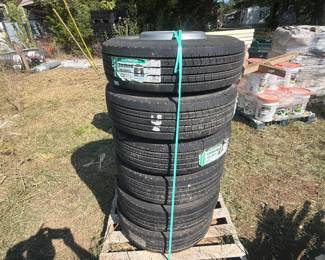 (6) 235/75R17.5 TIRES