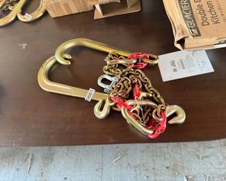 NEW DOUBLE HOOK LIFTING SLING