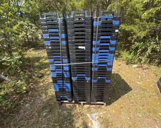 PLASTIC PEPSI COLA CRATES
