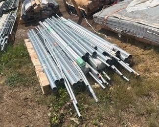 PIPE FENCE POSTS