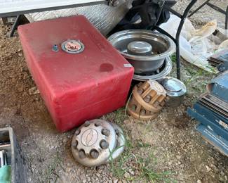 WHEELS, CAPS, AND FUEL TANK