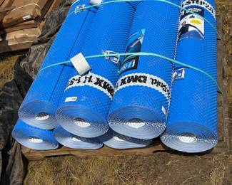 PALLET OF VAPOR BARRIER