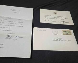 UM112Thank You Letter From White House