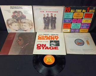 UM219Bob Dylan, Chuck Berry, And More Records