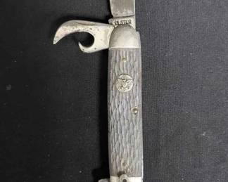 UM184Vintage Ulster USA Official Boy Scout 4 Blade Camping Pocket Knife
