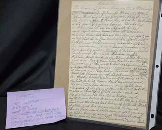 UM119Handwritten Historical Document