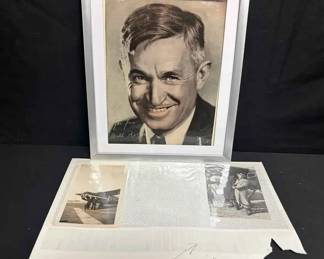 UM126Will Rogers Memorabilia