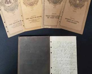 UM114VVintage Essay Booklets And More