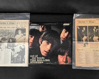 UM268Rolling Stones Album And Articles