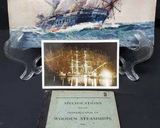 UM123VVintage Specifications Booklet For Building Steamships And More