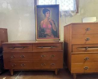 set of MCM dressers. great shape