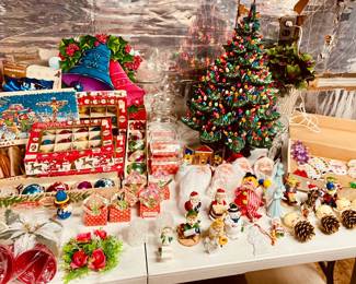 Vintage Christmas! x-large ceramic tree 26"