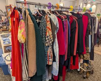 Vintage and designer clothes