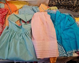 1950s apron collection
