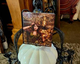 Steam punk style hanging lamp