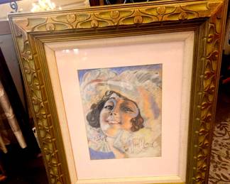 Flappers Delight! Early 20th c Pastel