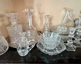 Crystal decanters beautiful crystal serving