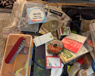 Fishing lures, tackle
