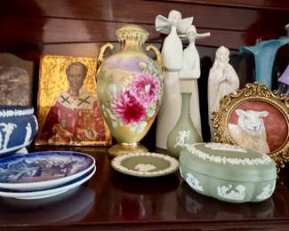 Goodies on a shelf