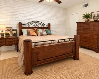 Bob Timberlake for Lexington ~ We have 4 bed different headboard beds and bedroom sets - ranging from antique to new all fab condition - this set is in lower level of home with pool table and off the beaten path of main level of home!