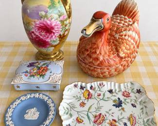 Great decor Wedgwood, Mottahede, Lennox , Belleek