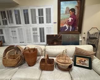 Art and baskets