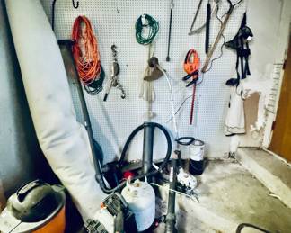 Tools and lawn equipment