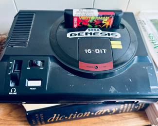 Vintage Genesis game