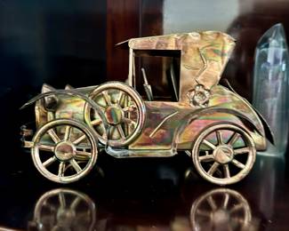 Vintage Berkeley Designs Copper Car Music Box