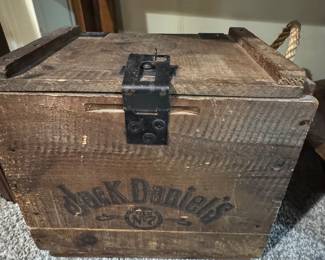 Vintage Jack Daniels Wooden Whiskey Crate Wood Crate Bo