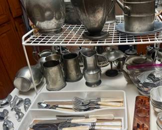 Flatware and pewter