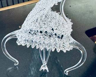 Miniature crystal grand piano