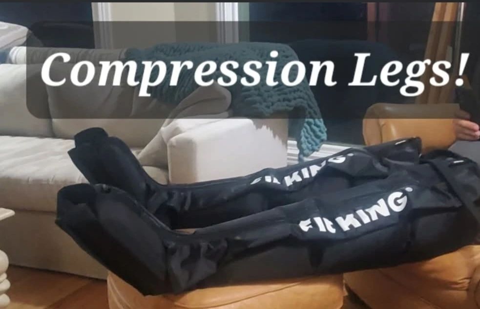 Compression sleeves for legs