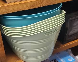Plastic buckets
