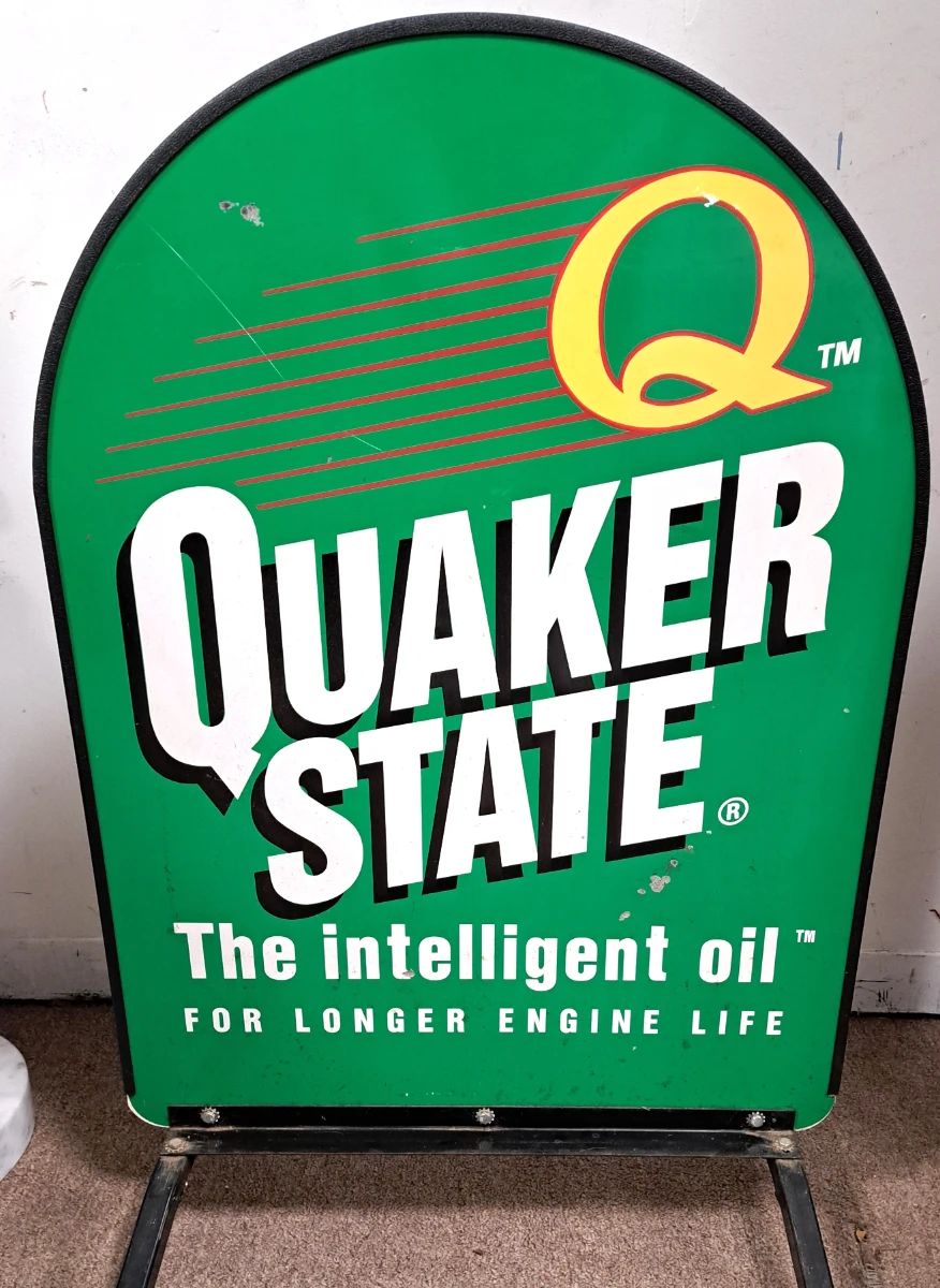 QUAKER STATE SIGN