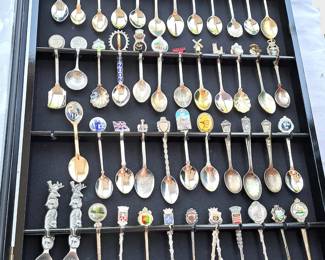 SOUVENIR SPOONS LOT