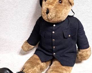 ENGLISH BOBBY POLICE TEDDY BEAR