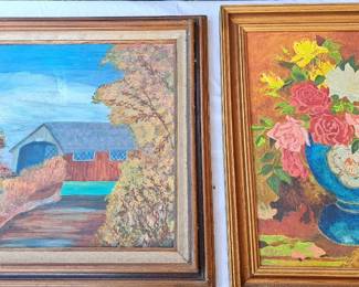 FOLK ART PAINTINGS