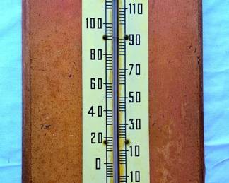 1950'S ROYAL CROWN COLA THERMOMETER 25" T
