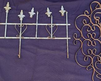 IRON GATE & SCROLL PIECE