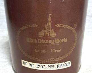 RARE WALT DISNEY TOBACCO CAN