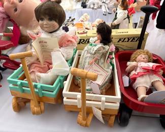 misc. dolls &  equipment