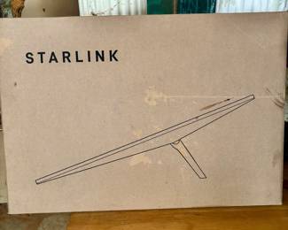 Starlink system sealed in the Box