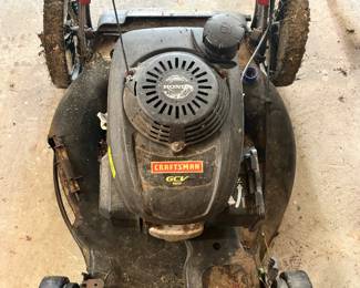 Craftsman Mower runs great needs wheels 